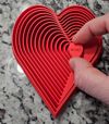 Heart Fidget Valentine - Large - Editable Text