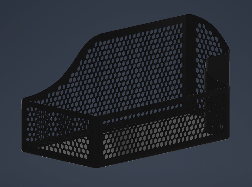 Miniatura 3 do modelo 3D A1 Bin Minimal Design
