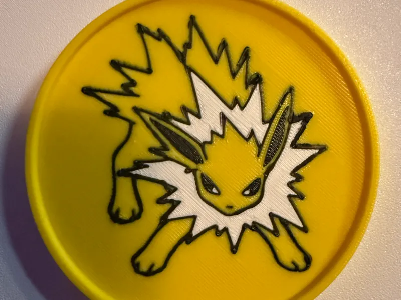 Jolteon pokemon coaster
