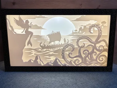 The Odyssey Shadow Box