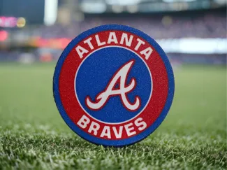Atlanta Braves Coasters