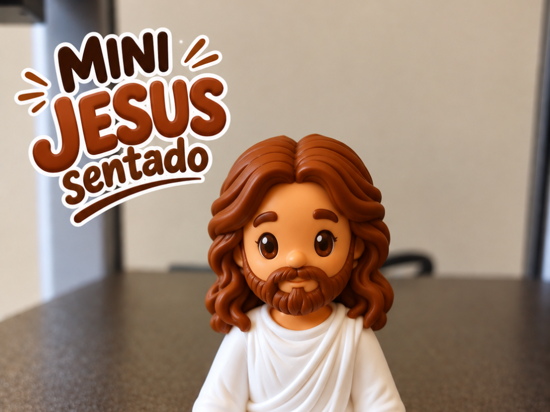 Mini Jesus Sentado - 1