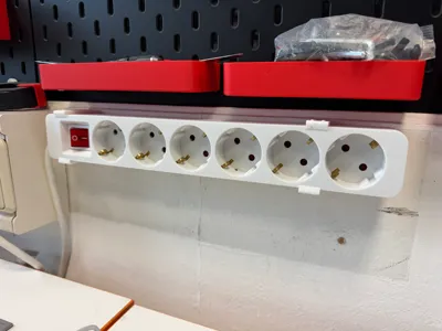 Wall mount for power strip from Action