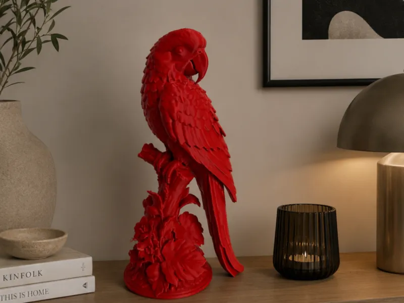 Figurine perroquet - design et elegance