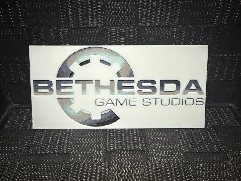 Bethesda Logo - Hueforge