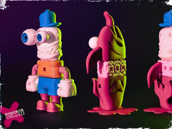 EXQUISITE CORPSE: The Morbid Monster Mash-Up Toy view 4