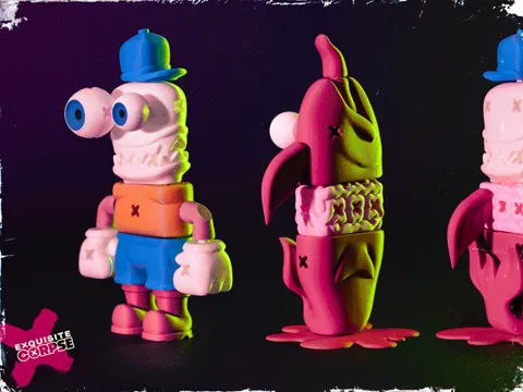 EXQUISITE CORPSE: The Morbid Monster Mash-Up Toy view 4