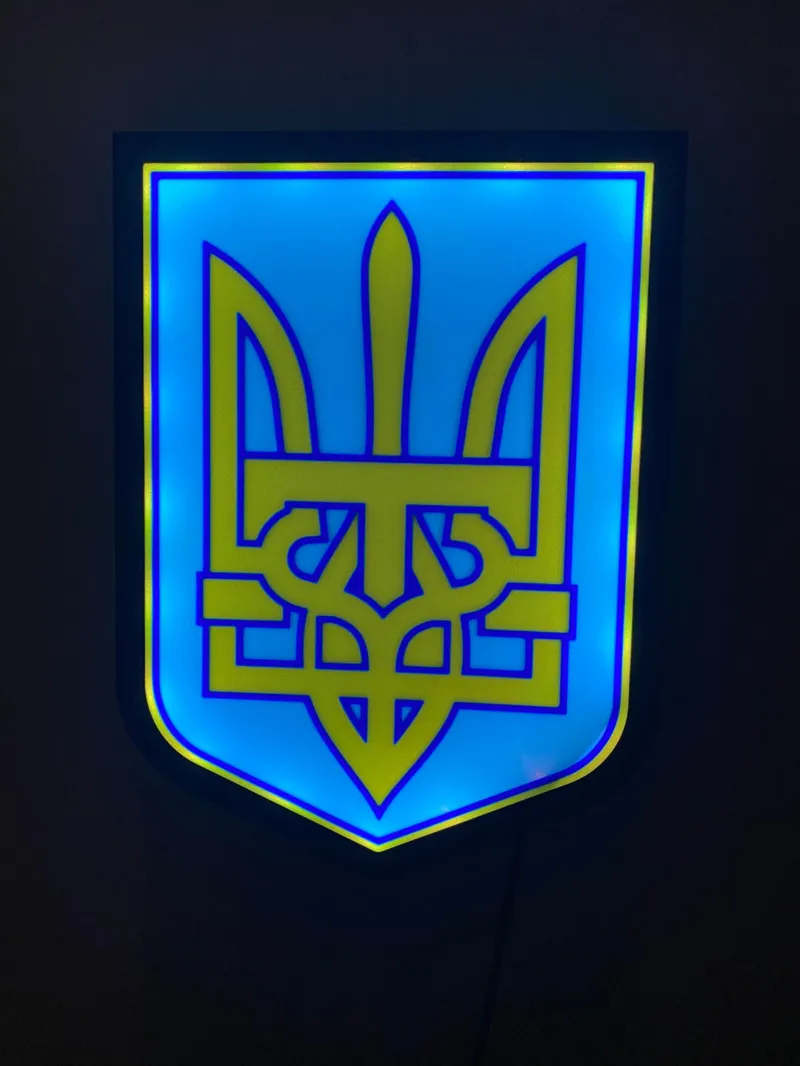 Ukraine Trident and Crimean Tatar Tamga Lightbox