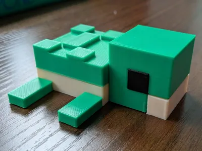Minecraft baby Turtle NO AMS (assemble)