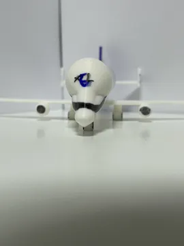 Letrero o emblema decorativo: Airbus BelugaXL — 1:400 Scale Model — vista de referencia 5