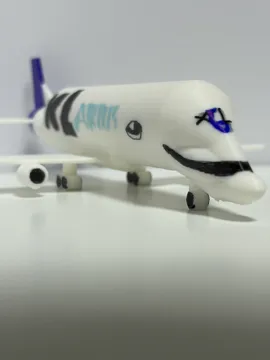 Letrero o emblema decorativo: Airbus BelugaXL — 1:400 Scale Model — vista de referencia 4