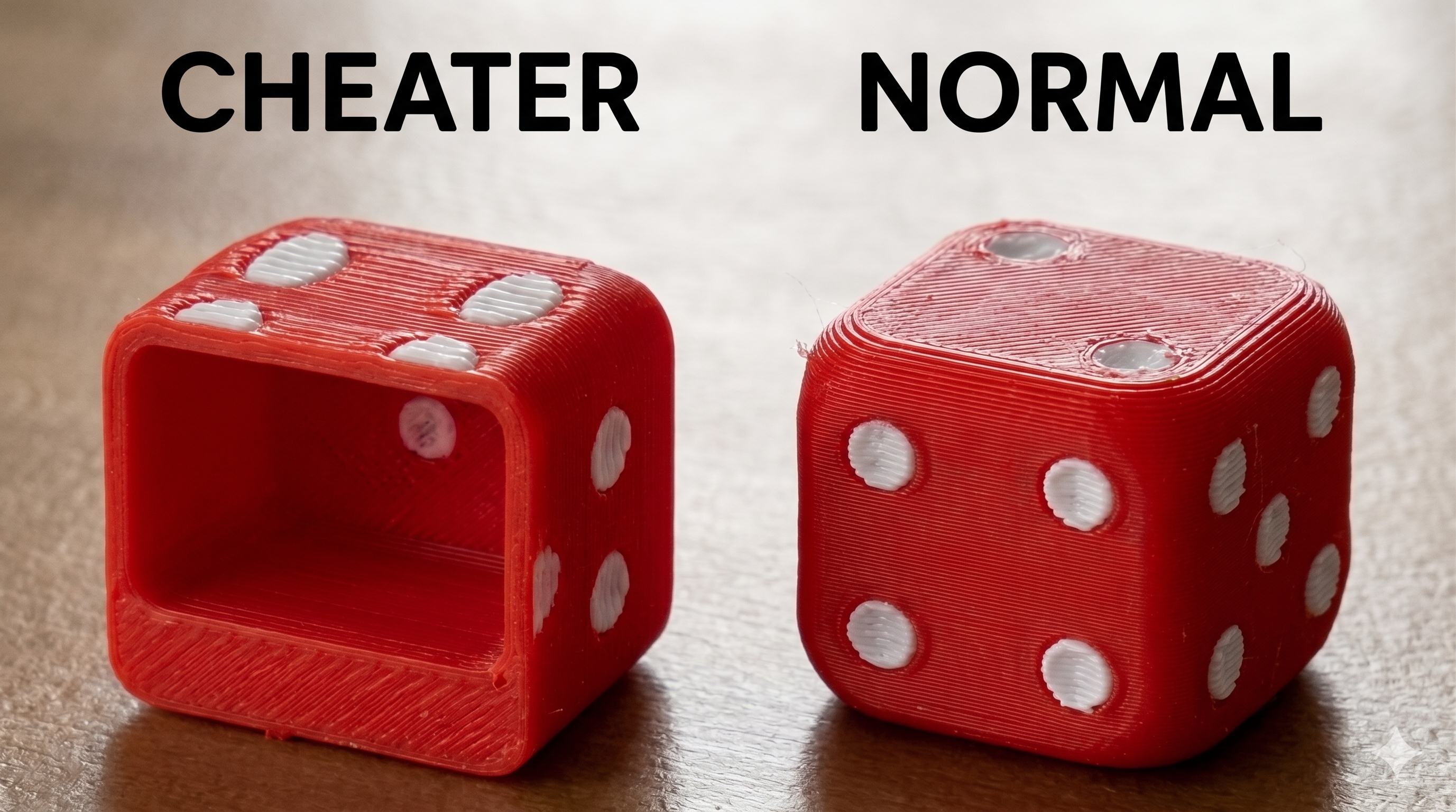 Miniatura 5 do modelo 3D Cheater's Dice
