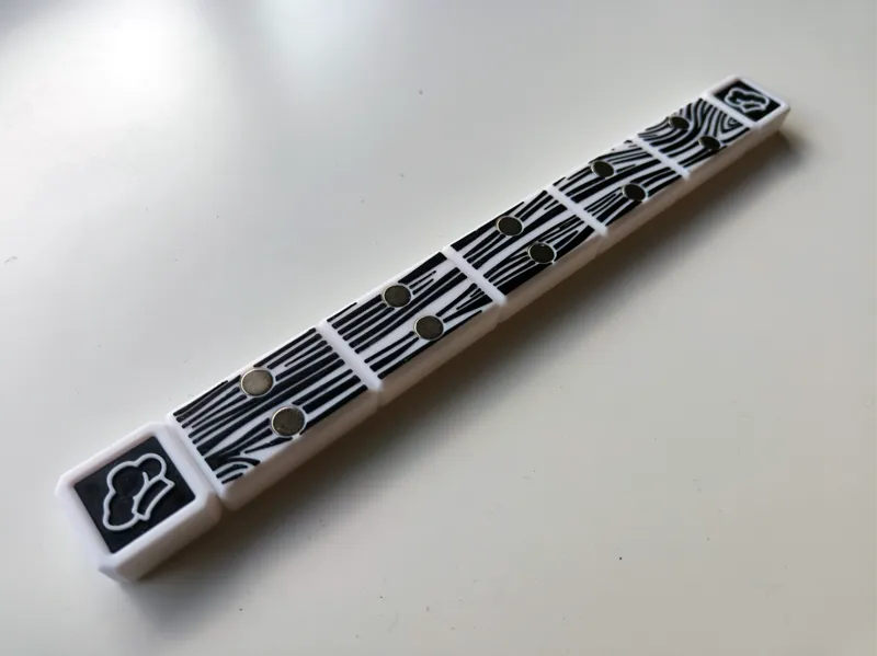 Magnetic Knife Rack - Dual Magnets - Parametric