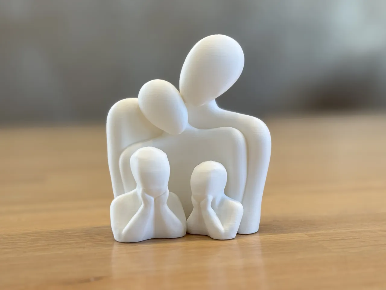 Sculpture Family with Children view 4