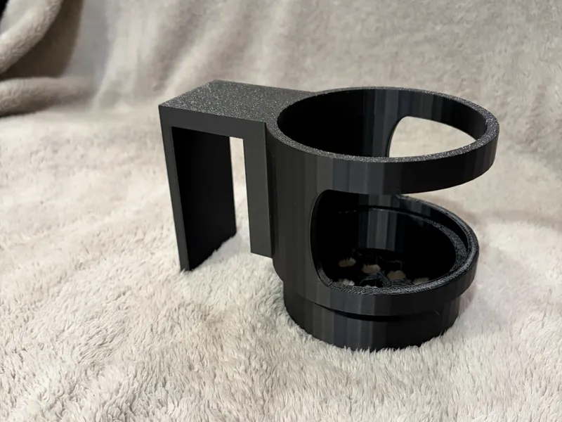 Water Bottle Holder - Solid, Tough, for 2x lumber