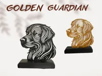 Silhouette de Golden Retriever — photo 3