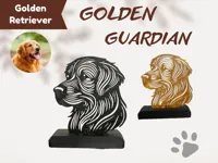 Silhouette de Golden Retriever — photo 1