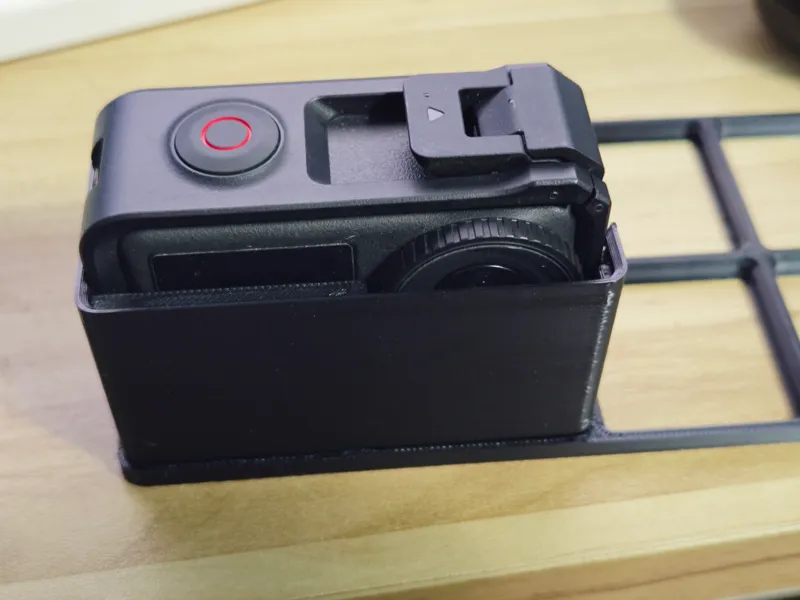 DJI Action 4 （带兔笼）2x1 Gridfinity 收纳盒