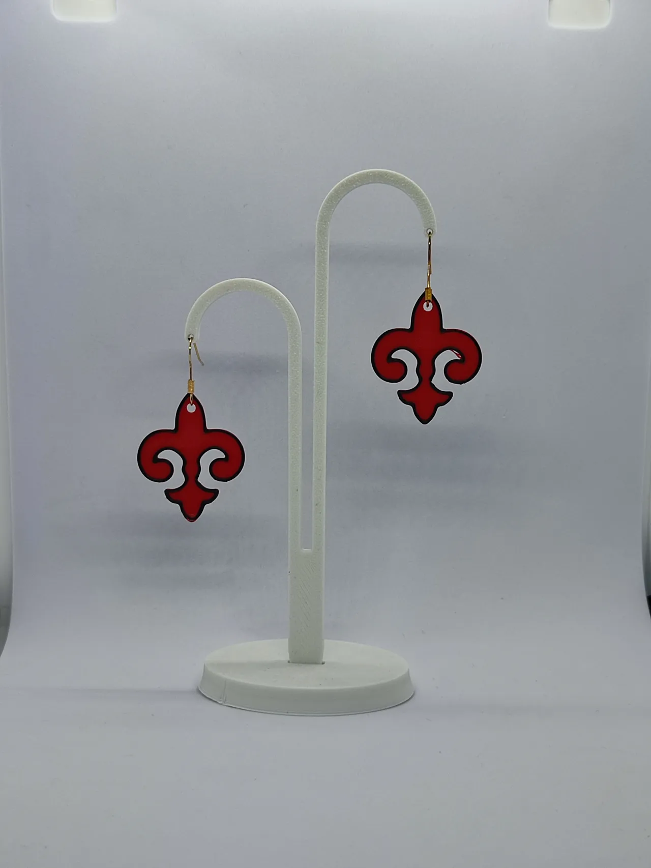 Aretes Flor de Fuego view 2