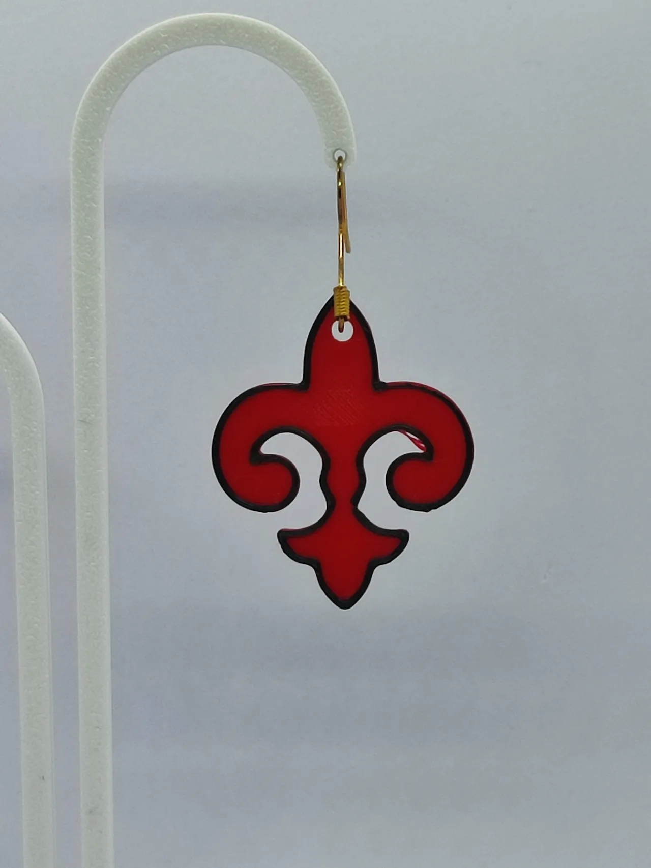 Aretes Flor de Fuego view 4
