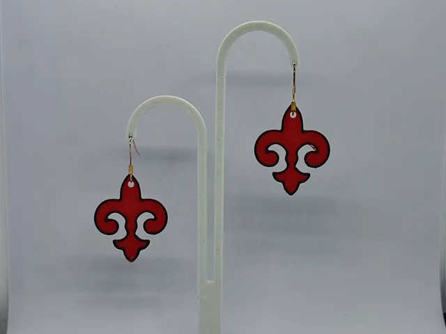 Aretes Flor de Fuego