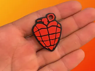 Green Day Keychain