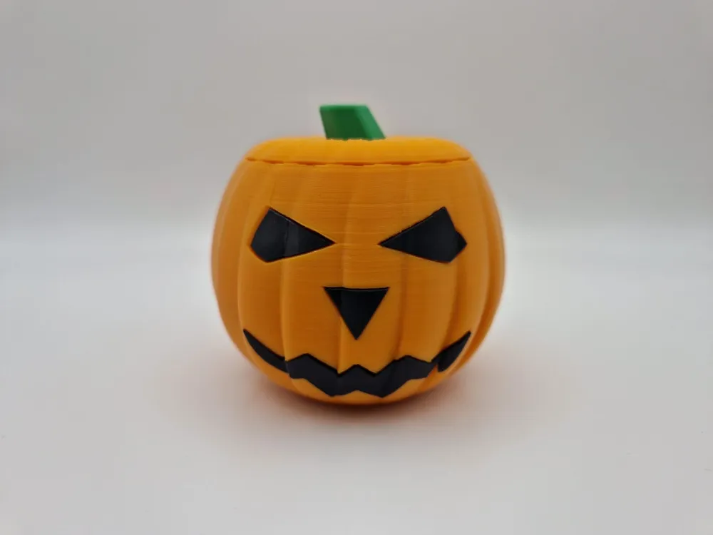 Pumpkin Maze with Face - Free 3D Print Model - MakerWorld