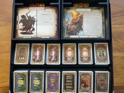 Talisman Board Game 4th Edition Inlay