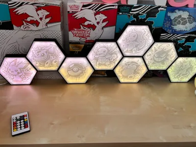 Hexagon Lamp pokemon 