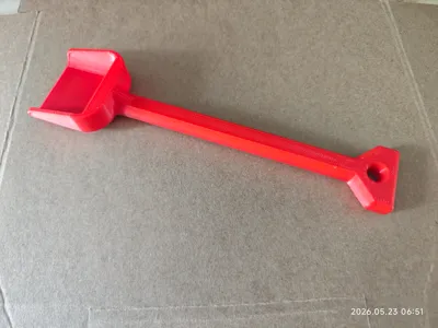 Beach shovel - no supports