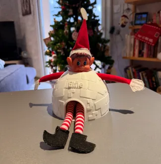 Igloo Elf on the shelf personnalisable