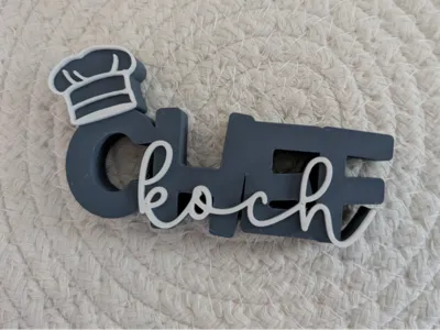 Chefkoch lettering