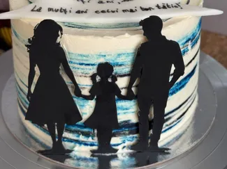TOPPER CAKE DAD ,MOM AND ME 