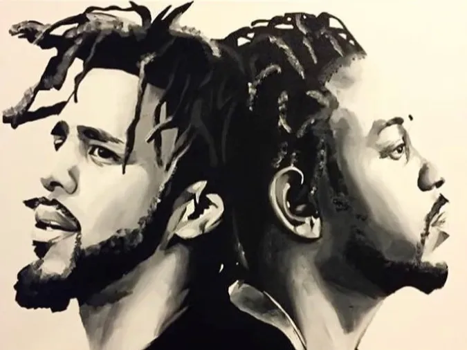 J.Cole and Kendrick Lamar - Hueforge - Rap Royalty
