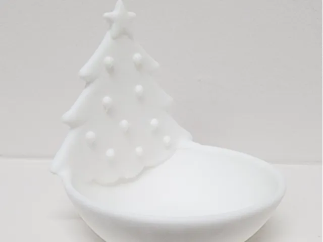 Christmas Holiday Tree Bowl Candy Treats Earrings