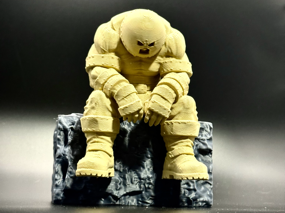 Sad Juggernaut Edge Sitter Figurine!