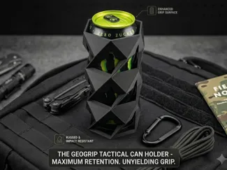 The GeoGrip Tactical Can Holder - LowPoly