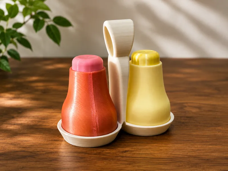 Salt & Pepper Shaker Set – 3-Piece Kitchen