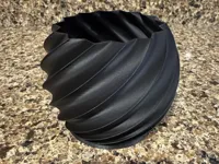 0.2mm layer, 3 walls, 0% infill