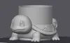 Squirtle Planter - Tall With Holes