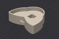 BOTTOM [KEYCHAIN] | 0.2mm layer, 3 walls, 15% infill