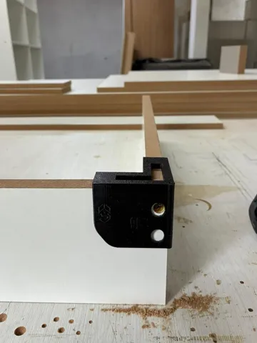 Modelo para impresión 3D: Gabarito de montagem em L 15-18mm — vista de referencia 2
