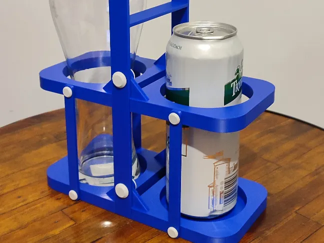 Organizer/carrier for drinks and glasses