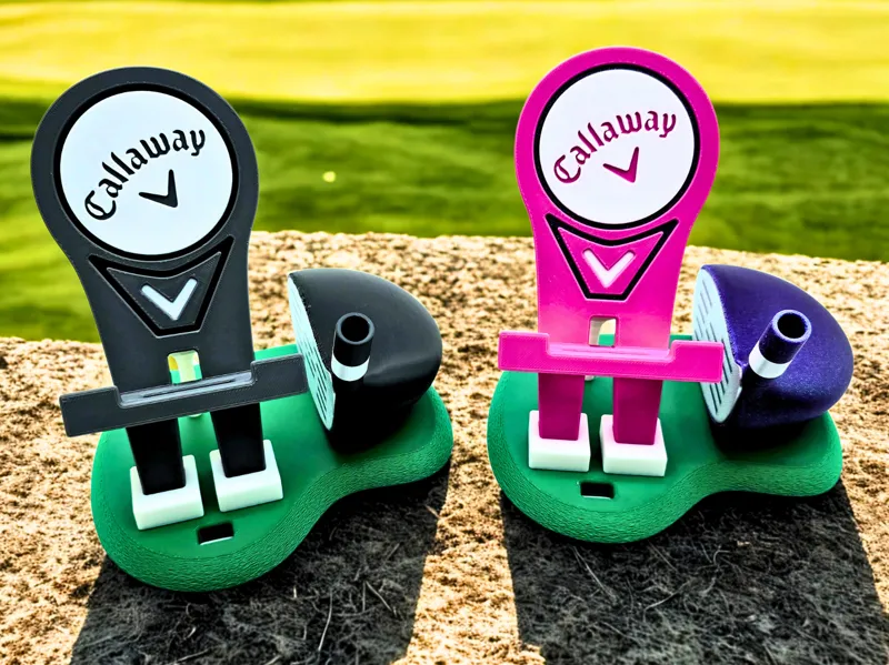 Tee'd Up Phone Stand (Customizable-Golf-Themed)