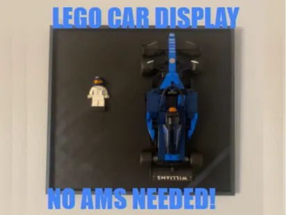 F1 Brick Car Display Plate (No AMS)