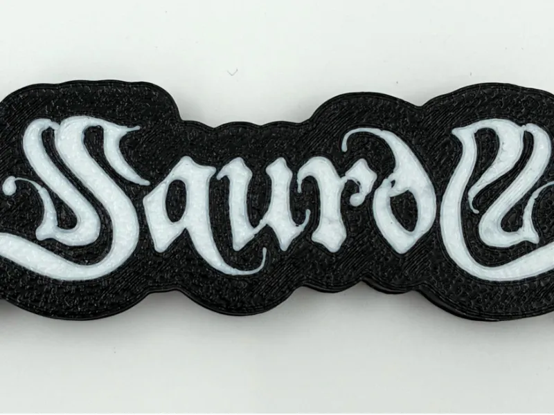 Saurom Keychain / Llavero Saurom