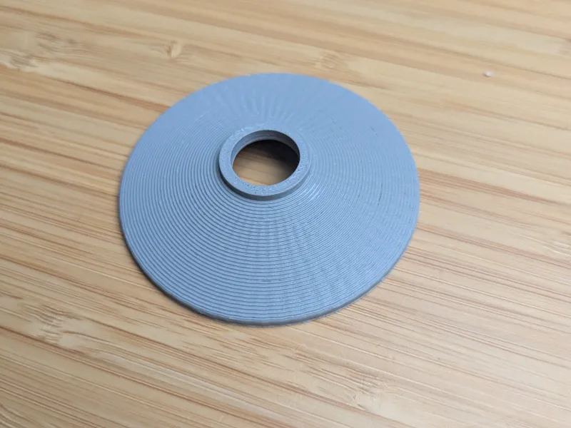 Shower shelf replacement ring
