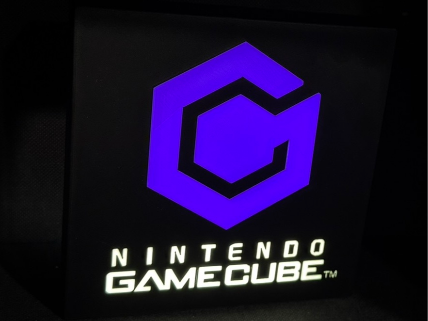 Nintendo GameCube LED Lightbox