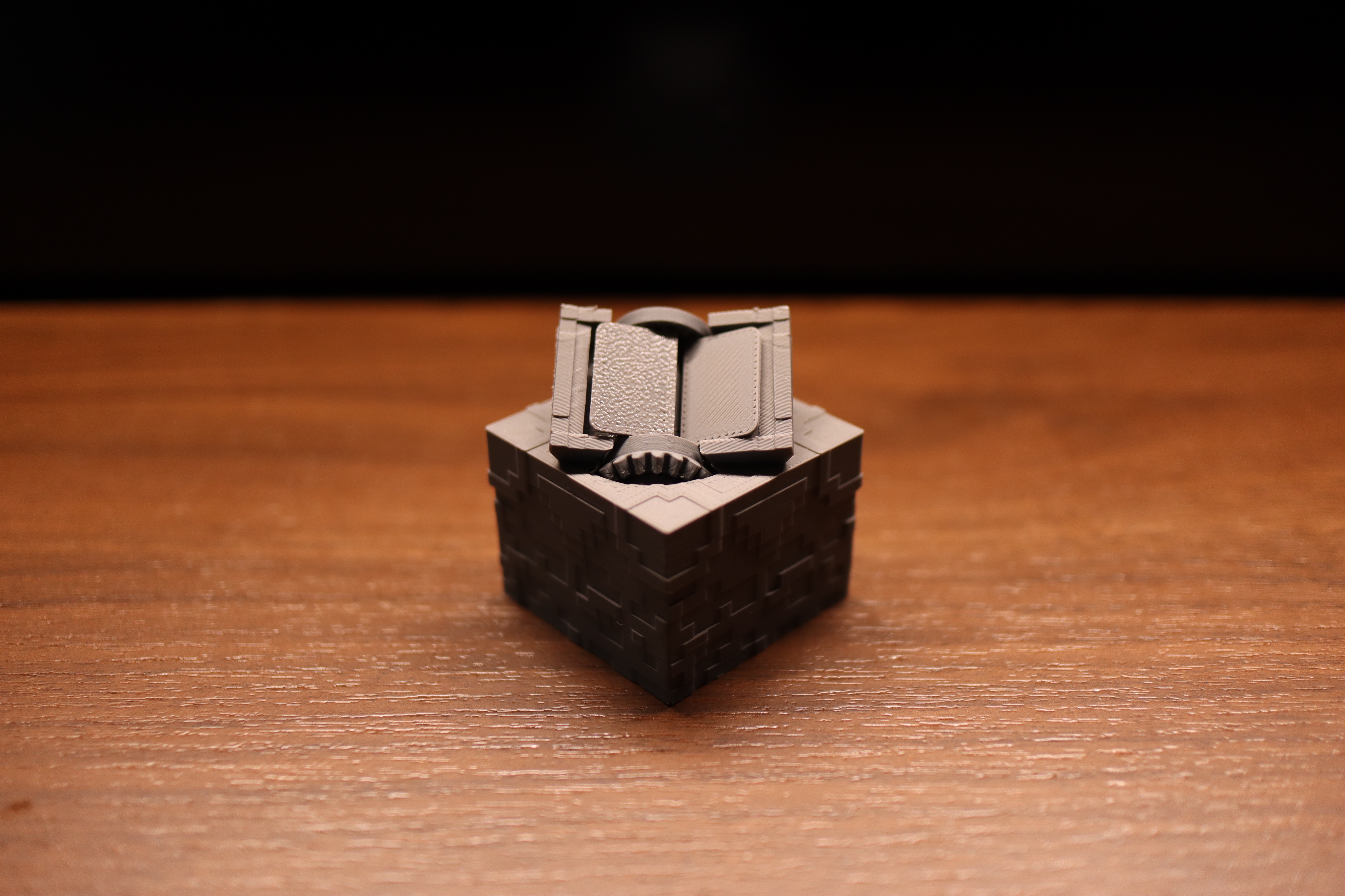 Miniatura 2 do modelo 3D 【Minecraft方块系列】可以翻页的附魔台 Leng
