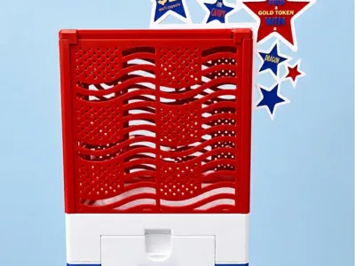 Gachapop American Flag Cage V2 version